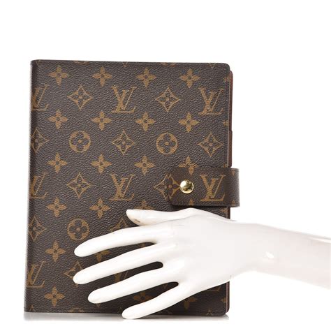 lv multicolor agenda|Large Ring Agenda Cover Monogram Canvas.